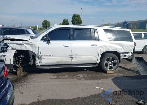 2016 Chevrolet Suburban Ltz из США, поврежденный, VIN 1GNSKJKC1GR283926